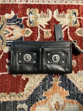 Marc By Marc Jacob’s Wallet Black Leather NEW